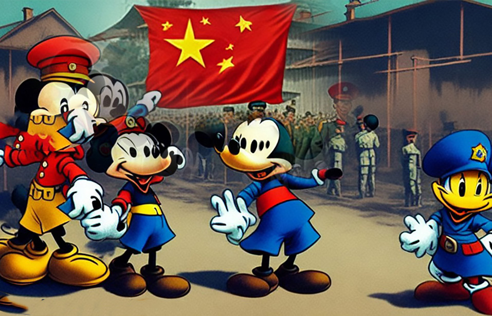 China, Disney, Human Rights, work camp, prison camp