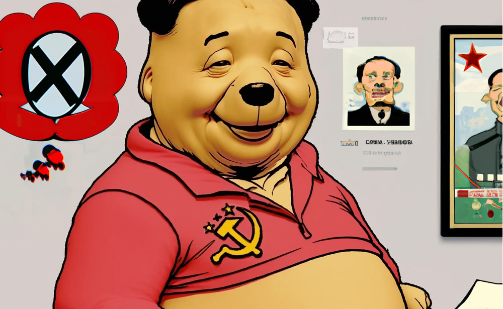 China, Pooh, propaganda