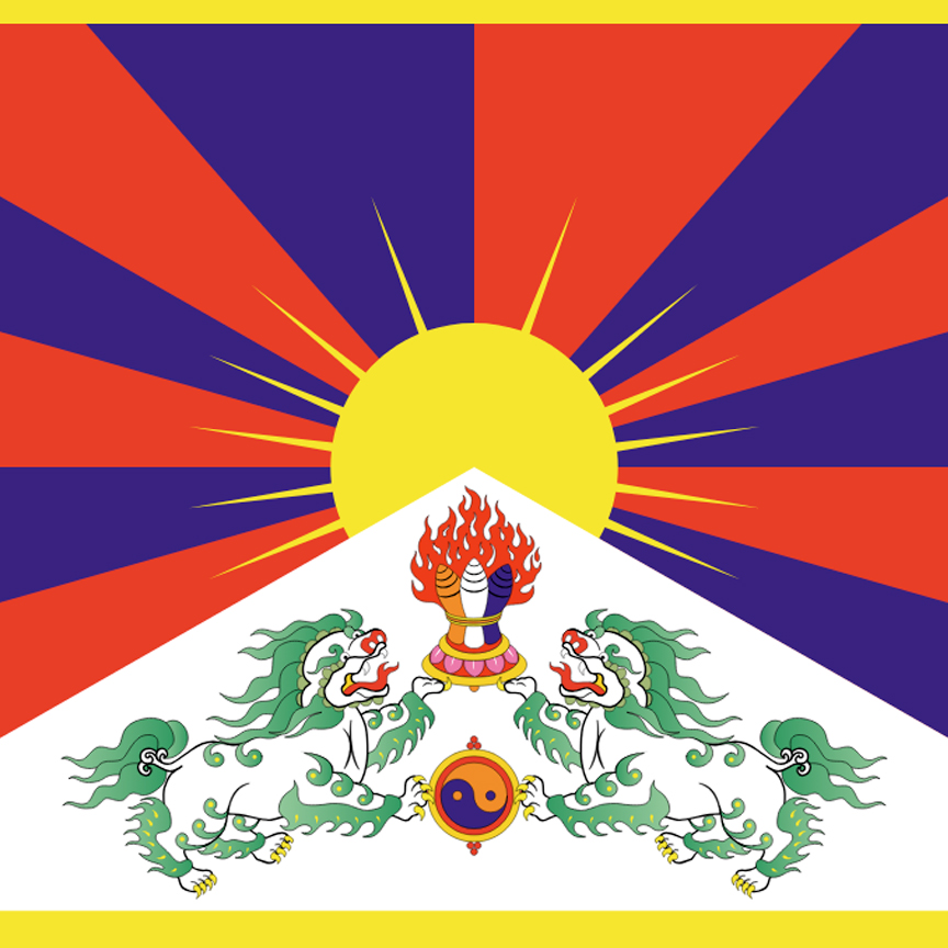 Tibet, flag, country, CCP Aggression Against