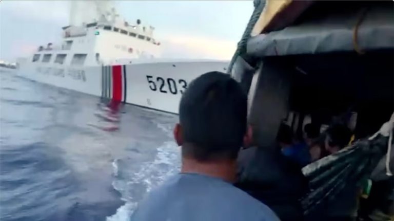 Chinese Coast Guard vessel rams Philippine vessel