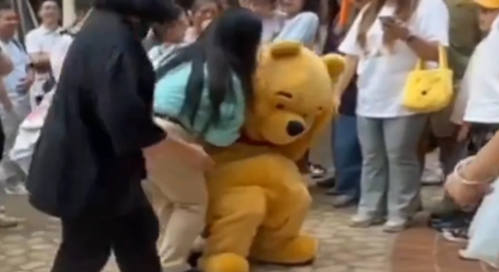 Winnie the Pooh gets decked in Shanghai Disneyland