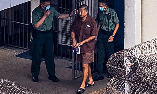 Former publisher Jimmy Lai in custody